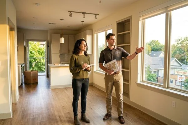 Touring a South Austin apartment